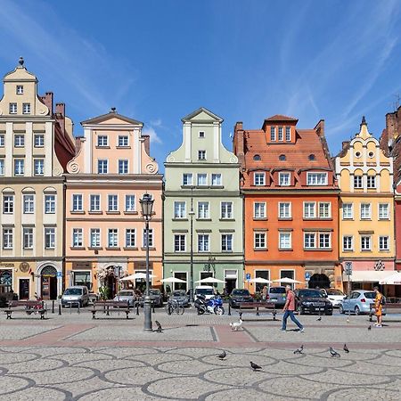 Przestronne Dwa Pokoje Z Widokiem Na Rynek I Plac Solny! Apartment วรอตซวาฟ ภายนอก รูปภาพ